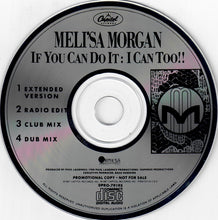 Load image into Gallery viewer, Meli&#39;sa Morgan : If You Can Do It: I Can Too!! (CD, Maxi, Promo)