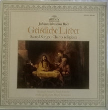 Load image into Gallery viewer, Johann Sebastian Bach / Elisabeth Speiser - Peter Schreier - Hedwig Bilgram : Geistliche Lieder (LP)