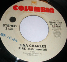 Load image into Gallery viewer, Tina Charles : You Set My Heart On Fire (7", Single, Promo)