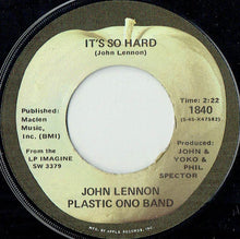 Load image into Gallery viewer, John Lennon, The Plastic Ono Band : Imagine (7", Single, Win)