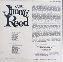 Load image into Gallery viewer, Jimmy Reed : Just Jimmy Reed (LP, Album, Mono)