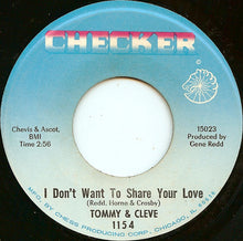 Load image into Gallery viewer, Tommy &amp; Cleve : Boo-Ga-Loo Baby / I Don&#39;t Want To Share Your Love (7&quot;, Single)