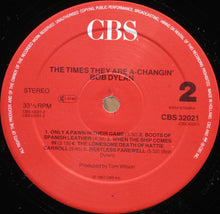 Load image into Gallery viewer, Bob Dylan : The Times They Are A Changin' (LP, Album, RE)