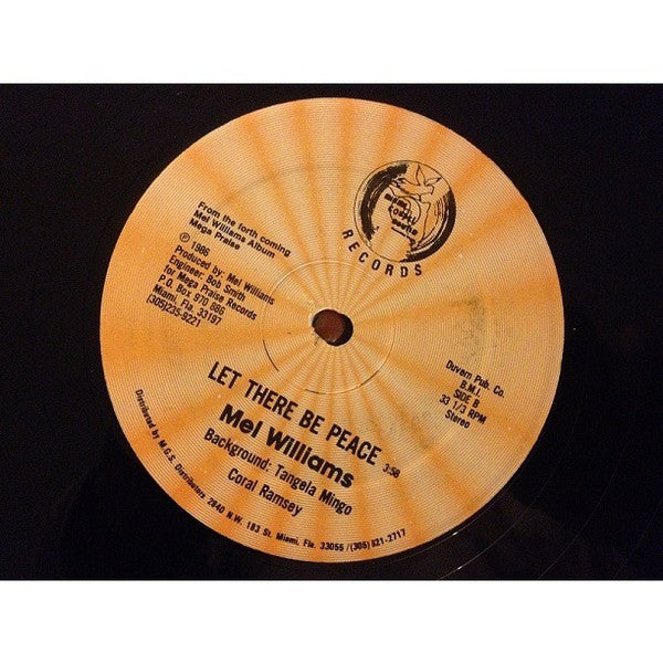 Mel Williams : Perfect Love / Let There Be Peace  (12