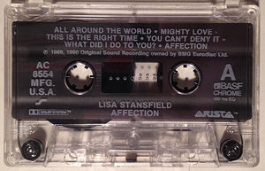 Lisa Stansfield : Affection (Cass, Album, BAS)