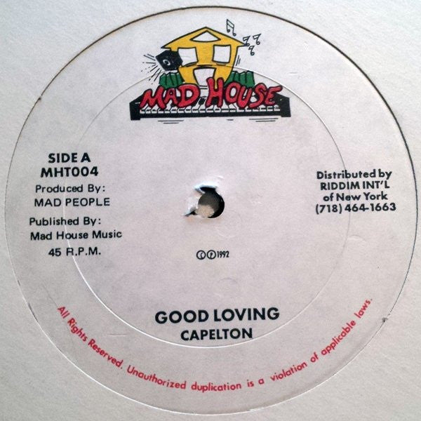 Capleton : Good Loving (12