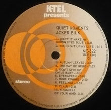 Load image into Gallery viewer, Acker Bilk : Quiet Moments (LP, Comp)