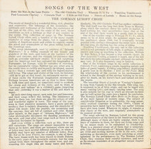 Load image into Gallery viewer, Norman Luboff Choir : Songs Of The West (2x7", Album, EP, Styrene)