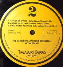 Load image into Gallery viewer, Johann Strauss Jr. : The Great Strauss Waltzes (LP, Album)