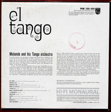 Load image into Gallery viewer, Malando And His Tango Orchestra : El Tango - World Famous Tangos (LP, Album, Mono)