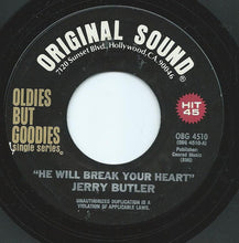 Load image into Gallery viewer, Jerry Butler / Jerry Butler &amp; The Impressions : He Will Break Your Heart / For Your Precious Love (7&quot;, RE)