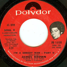 Load image into Gallery viewer, James Brown : I&#39;m A Greedy Man (7&quot;, Single)