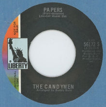 Load image into Gallery viewer, The Candymen : Happy Tonight / Papers (7", Single, Promo)