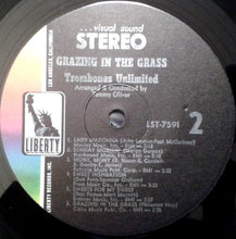 Load image into Gallery viewer, Trombones Unlimited : Grazing in the Grass (LP, Album)