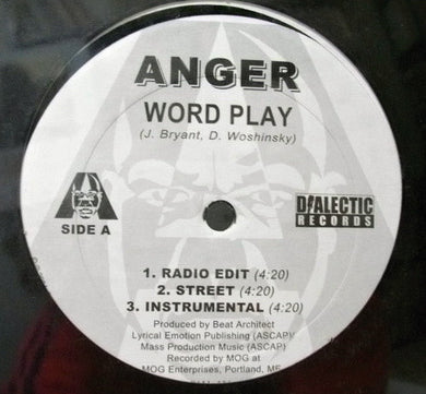 Anger (7) : Word Play / You Don't Know Me (12