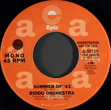 Load image into Gallery viewer, Biddu Orchestra : Summer Of '42 (7", Mono, Promo, Pit)