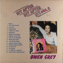 Load image into Gallery viewer, Owen Gray : Hit After Hit After Hit - Vol. 2 (LP, Comp)