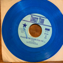 Load image into Gallery viewer, Ernest Tubb : Walking The Floor Over You / Thanks A Lot (7", Blu)