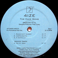 Load image into Gallery viewer, 4-Ize : The Cake Song / Oh My God / Said So (12&quot;, Promo)