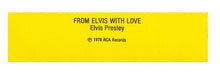 Load image into Gallery viewer, Elvis Presley : From Elvis With Love (Cass, Album, Comp)