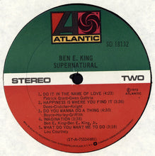 Load image into Gallery viewer, Ben E. King : Supernatural (LP, Album, Ric)