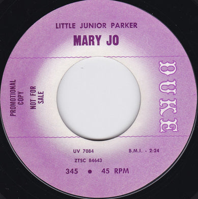 Little Junior Parker : Mary Jo / Annie Get Your Yo-Yo (7