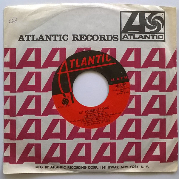 Stephen Stills : Sit Yourself Down (7