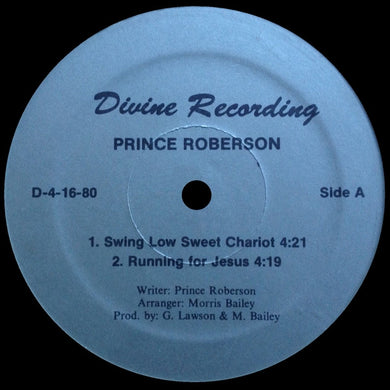 Prince Roberson : Swing Low Sweet Chariot (12