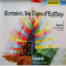 Load image into Gallery viewer, Alexander Scriabine / Фикрет Амиров - Leopold Stokowski, Houston Symphony Orchestra : The Poem Of Ecstasy (Le Poeme D’Extase) Op. 54 / Azerbaijan Mugam (Kyurdi Ovshari) (LP, Album)