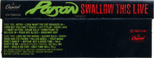 Load image into Gallery viewer, Poison (3) : Swallow This Live (Cass, Club, Dol)