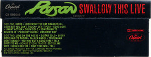 Poison (3) : Swallow This Live (Cass, Club, Dol)