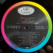 Load image into Gallery viewer, John Williams (4) : Heidi (Original Soundtrack Recording) (LP, Album)