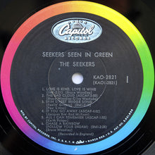 Load image into Gallery viewer, The Seekers : Seekers Seen In Green (LP, Album, Mono, Scr)