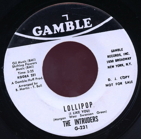 The Intruders : Lollipop (I Like You) (7