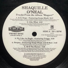 Load image into Gallery viewer, Shaquille O&#39;Neal : Tracks From The Album &quot;Respect&quot; (12&quot;, EP, Promo)