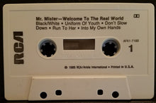 Load image into Gallery viewer, Mr. Mister : Welcome To The Real World (Cass, Album, Dol)