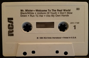 Mr. Mister : Welcome To The Real World (Cass, Album, Dol)
