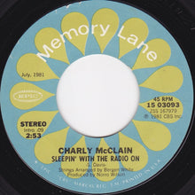 Load image into Gallery viewer, Charly McClain : Surround Me With Love / Sleepin' With The Radio On (7", Single)