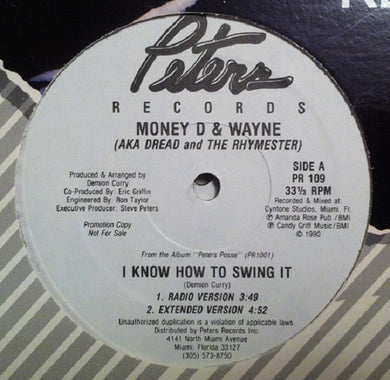 Money D & Wayne Force : I Know How To Swing It / Raggamuffin Rhymin' (12