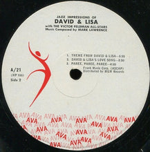 Load image into Gallery viewer, Mark Lawrence (5) With The Victor Feldman All-Stars : David &amp; Lisa (LP, Mono)