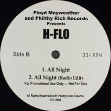 Load image into Gallery viewer, H-Flo : Get Loose / All Night (12&quot;, Promo)