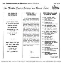 Load image into Gallery viewer, The Mighty Clouds Of Joy : Sing Songs Of Rev. Julius Cheeks And The Nightingales (LP, Album)