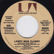 Load image into Gallery viewer, Ike Turner : Lawdy Miss Clawdy (7&quot;, Single, Promo)