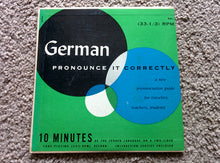 Load image into Gallery viewer, Dr. A. F. Leschnitzer : Pronounce It Correctly In German (7", RE, Red)