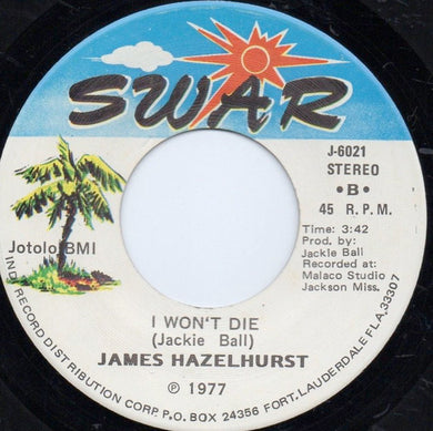 James Hazelhurst : Come To Me Together / I Won't Die (7
