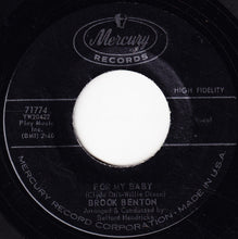 Load image into Gallery viewer, Brook Benton : Think Twice / For My Baby (7", Single)