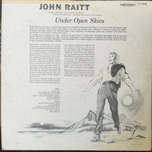 Load image into Gallery viewer, John Raitt : Under Open Skies (LP, Mono)