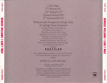 Load image into Gallery viewer, Deniece Williams : I Can&#39;t Wait (CD, Maxi, Promo)