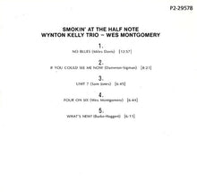 Load image into Gallery viewer, Wynton Kelly Trio - Wes Montgomery : Smokin' At The Half Note (CD, Album, Club, RE)