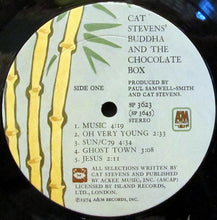 Load image into Gallery viewer, Cat Stevens : Buddha And The Chocolate Box (LP, Album, Club, Uni)